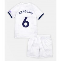 Tottenham Hotspur Radu Dragusin #6 Replica Home Minikit 2023-24 Short Sleeve (+ pants)